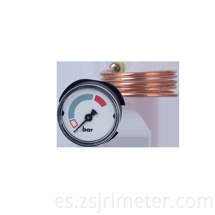 Indicador de presión vendedor caliente del manómetro del tubo capilar de la buena calidad